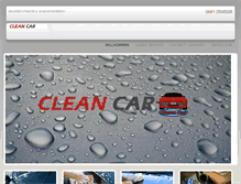 Tablet Screenshot of cleancar-fulda.de